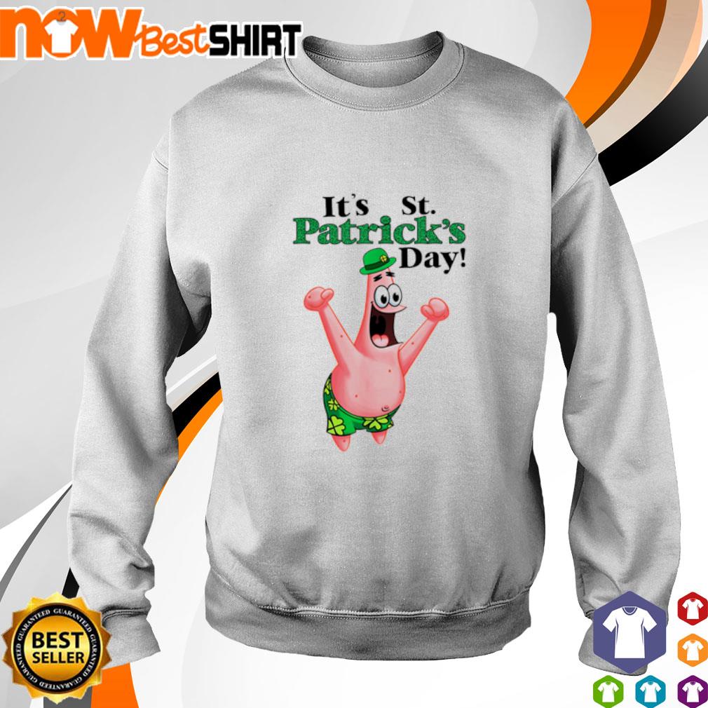 spongebob st patrick's day shirt