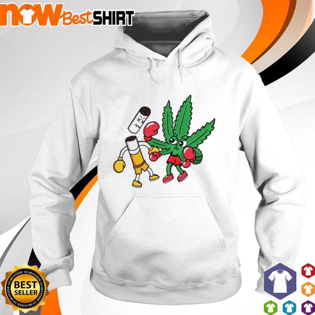 Cannabis knockout Tobacco s hoodie