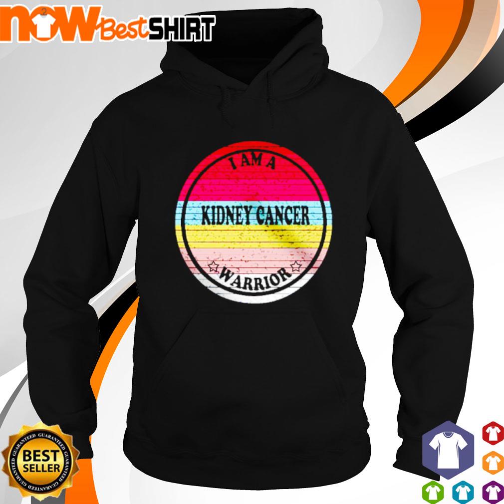 I am a Kidney Cancer Warrior vintage s hoodie