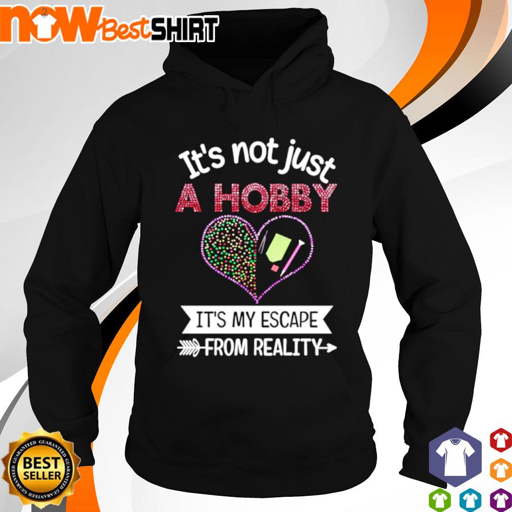 It's not just a hobby It's my escape from reality s hoodie