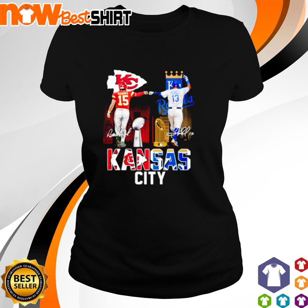 Salvador Perez Kansas City Royals And Patrick Mahomes Kansas City Chief  Shirt, hoodie, sweater, long sleeve and tank top