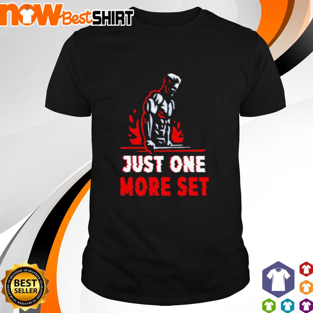 Official just one more set shirt