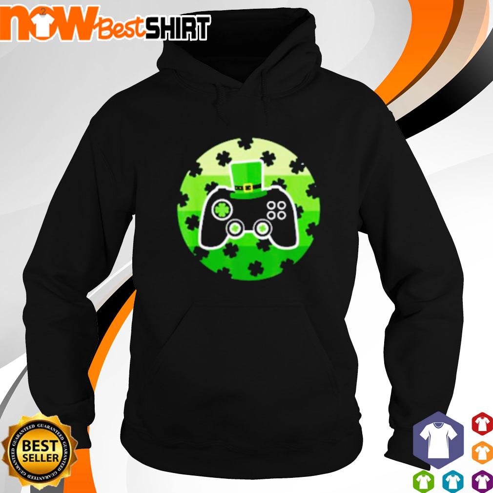 St. Patrick's Day Gamer Video Games Gaming s hoodie