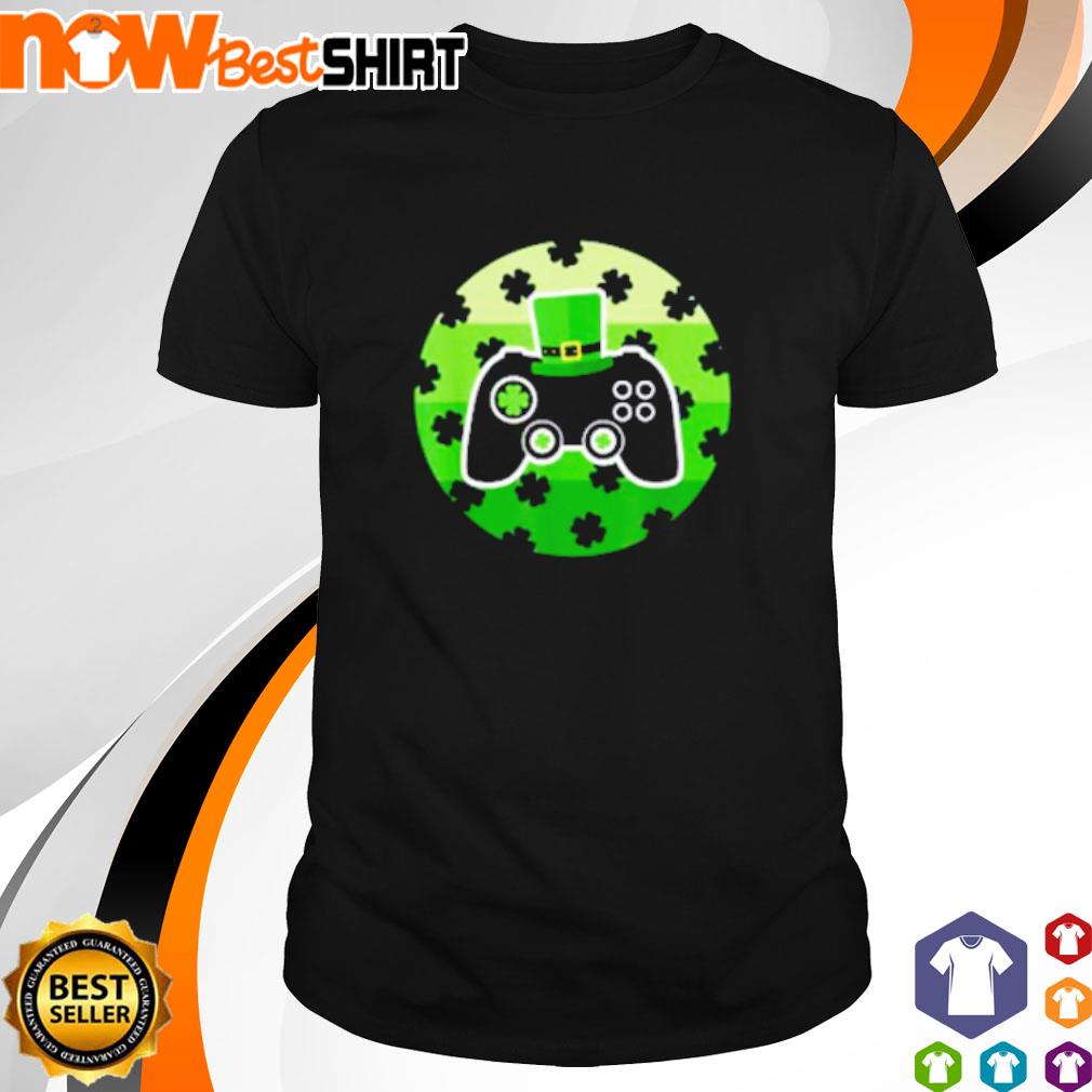 St. Patrick's Day Gamer Video Games Gaming shirt