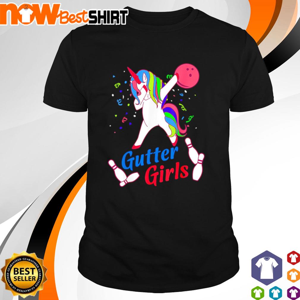 Unicorn Bowling Gutter Girls shirt