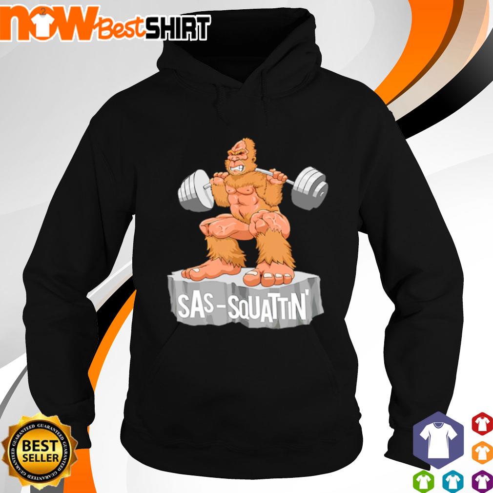 Weightlifting Bigfoot sas squattin' s hoodie
