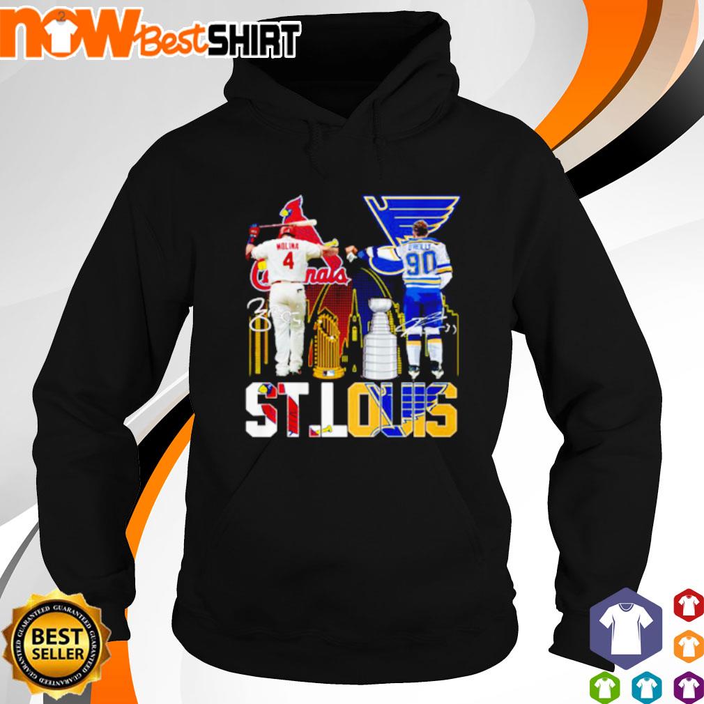 WE GOT THE CUP SHIRT ST LOUIS CARDINALS - ST LOUIS BLUES - STANLEY CUP -  WORLD SERIES - YADIER MOLINA Hoodie Tank-Top Quotes