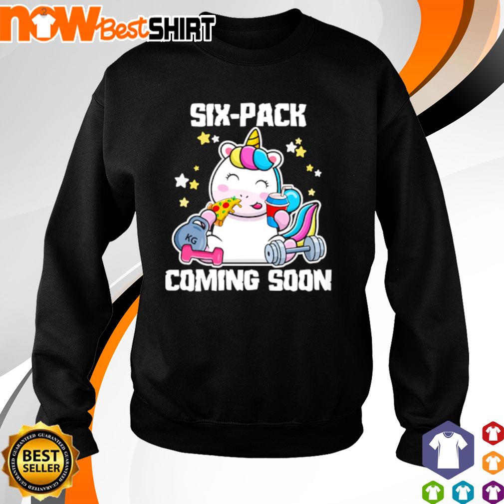 Six pack coming soon Unicorn shirt, hoodie, sweatshirt \u0026 apparel, image size:1010x1010