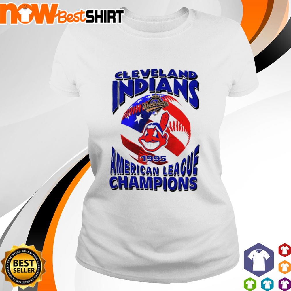 Cleveland Indians Polo Shirt Men's Large American League Champions
