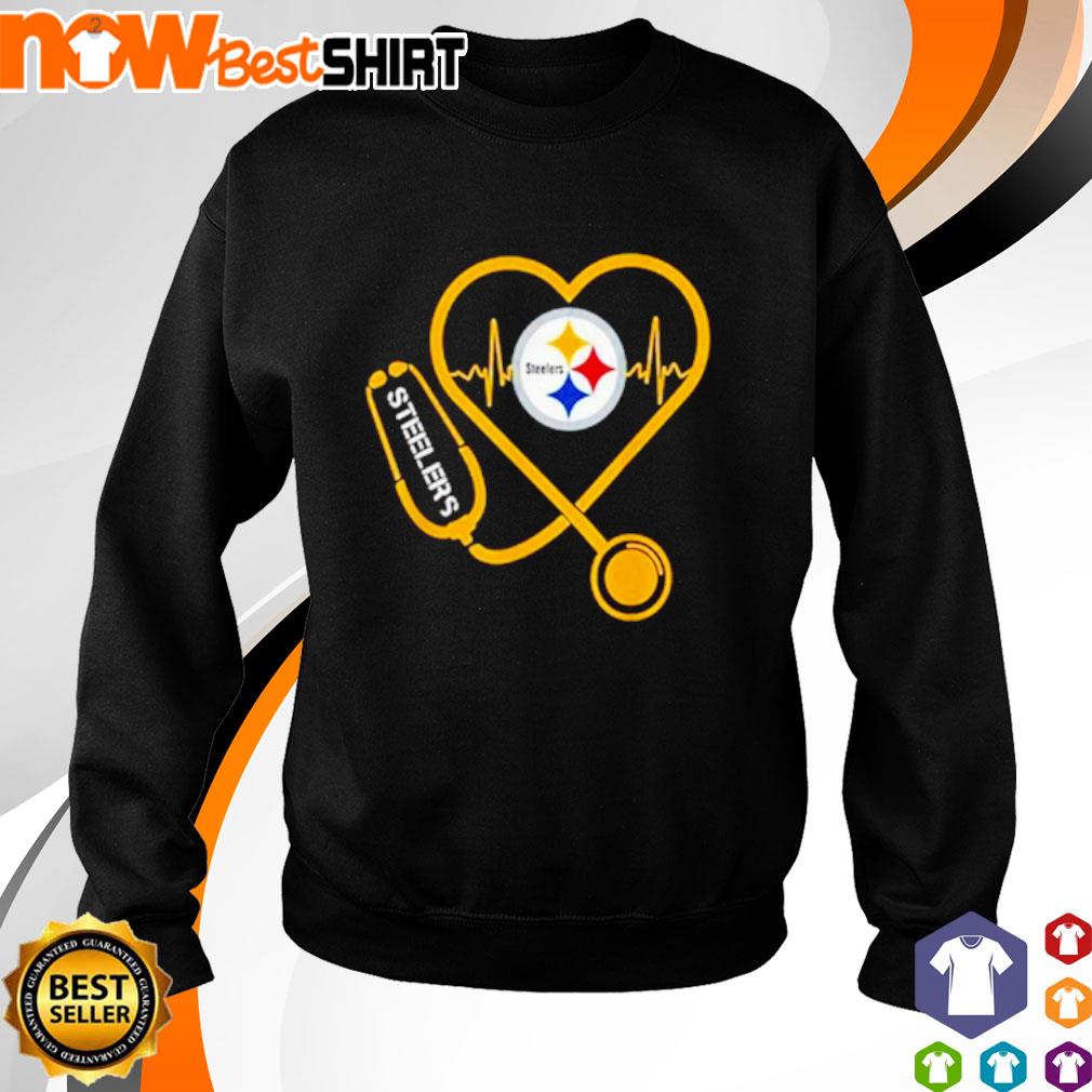 Pittsburgh Steelers Heartbeat Nurse shirt, hoodie, sweatshirt and tank top