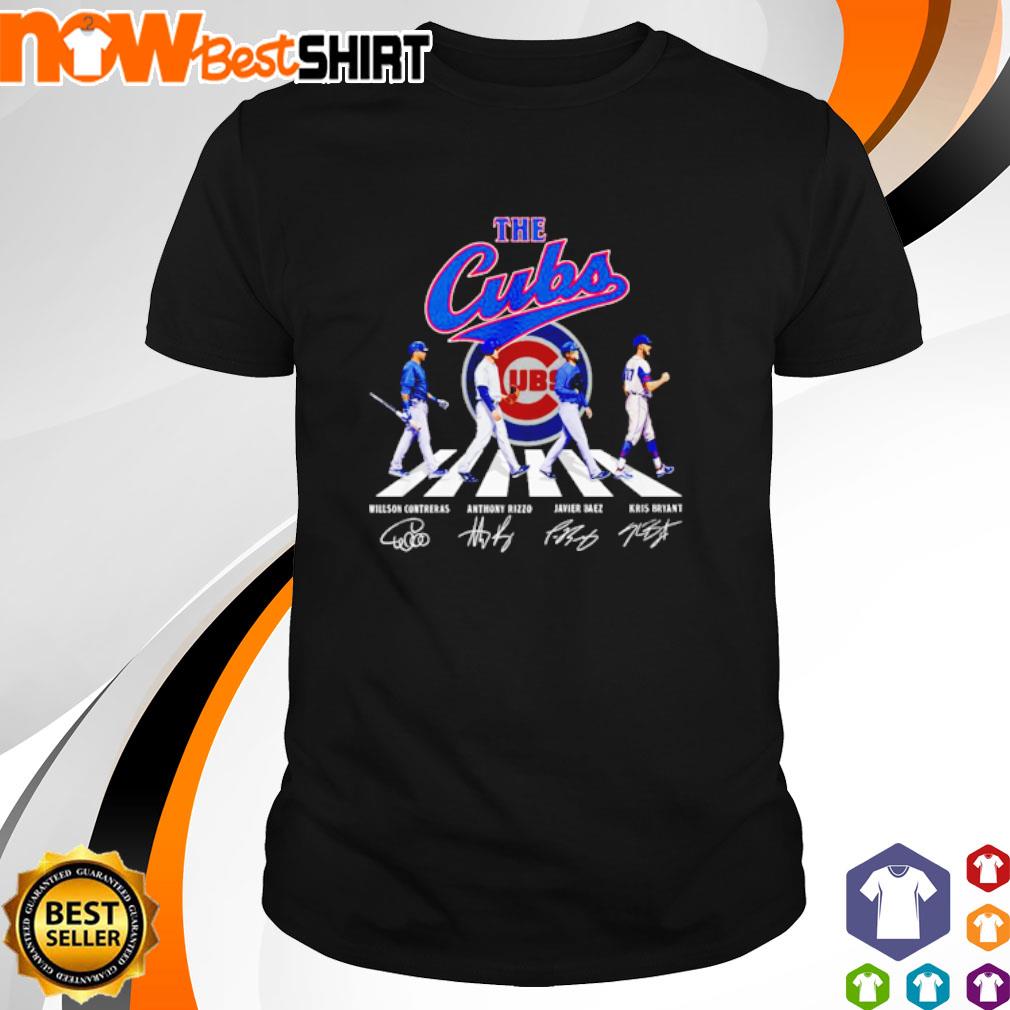 Chicago Cubs Abbey Road Signatures Shirt - High-Quality Printed Brand