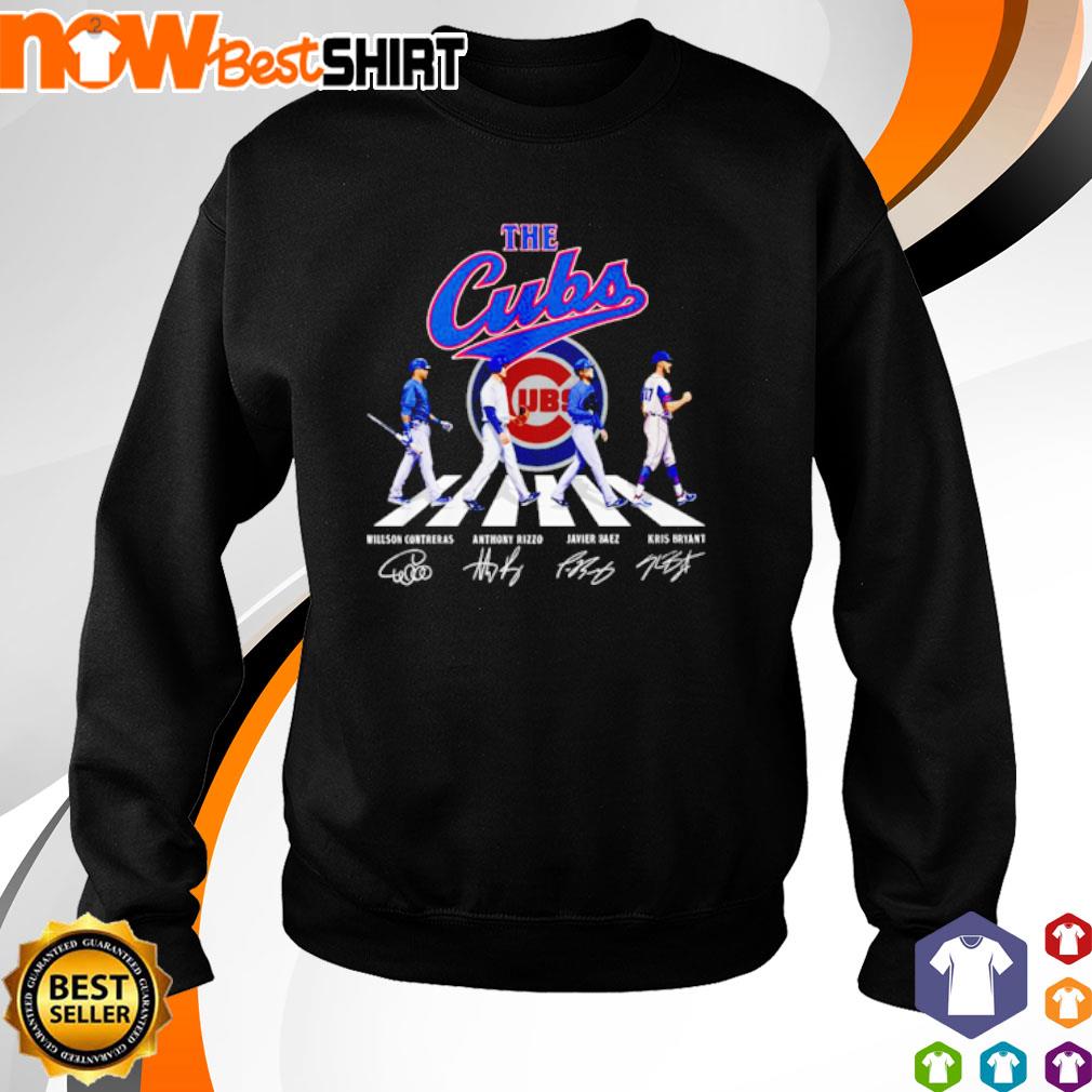Chicago Cubs Kris Bryant Javier Baez Willson Contreras and Anthony Rizzo  signature shirt, hoodie, sweater, long sleeve and tank top