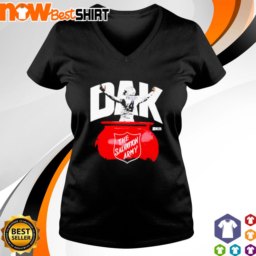 Dallas Cowboys Dak Prescott The Salvation Army Shirt