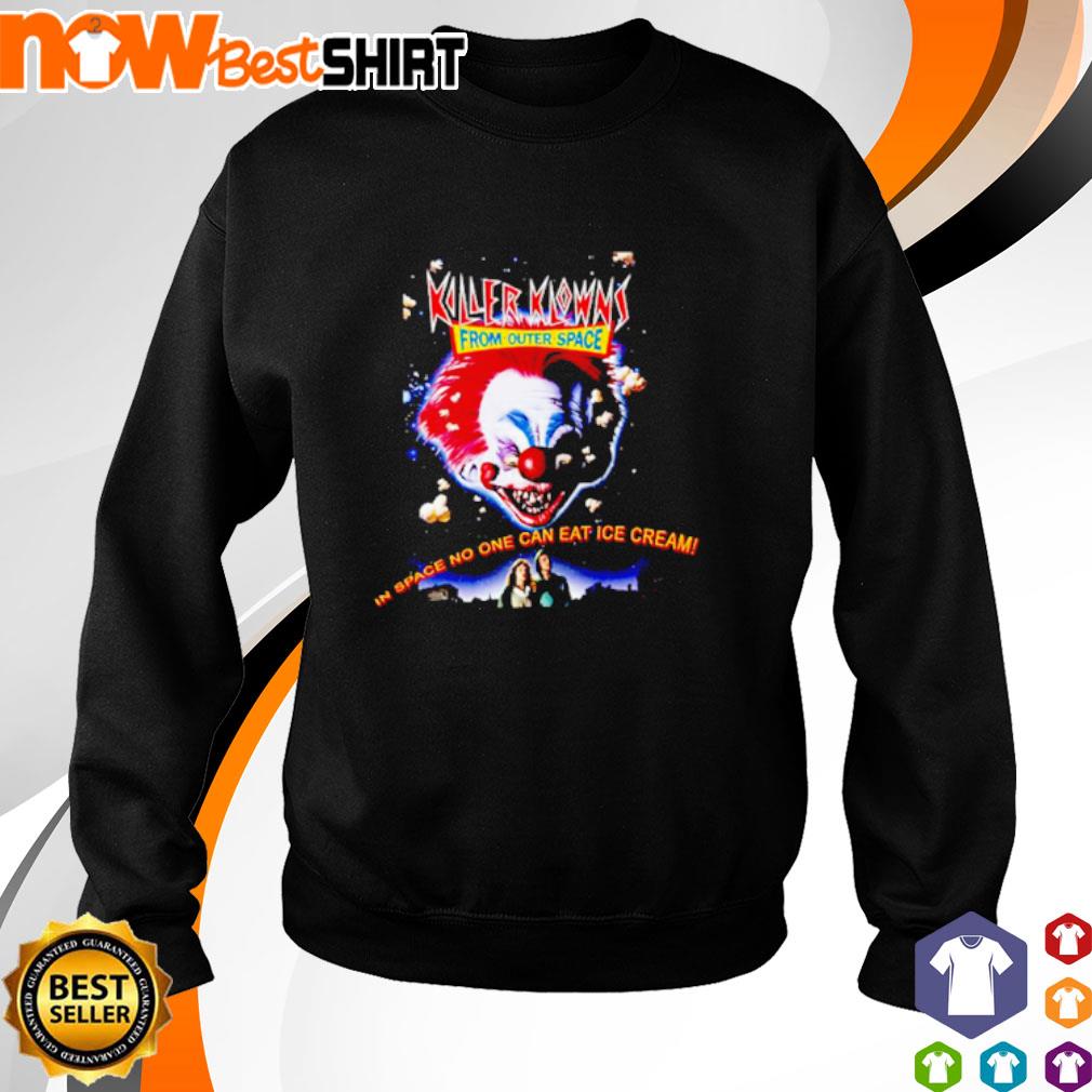 Killer Klowns from Outer Space No One Can Eat Ice Cream Black Shirts