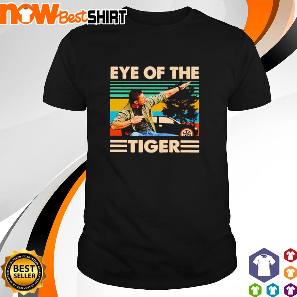 Vintage Eye of the Tiger Supernatural Dean Winchester Shirt Unisex Sweatshirt