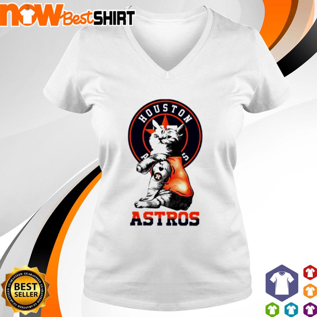 Cat tattoo I love Houston Astros shirt, hoodie, sweater, long sleeve and  tank top