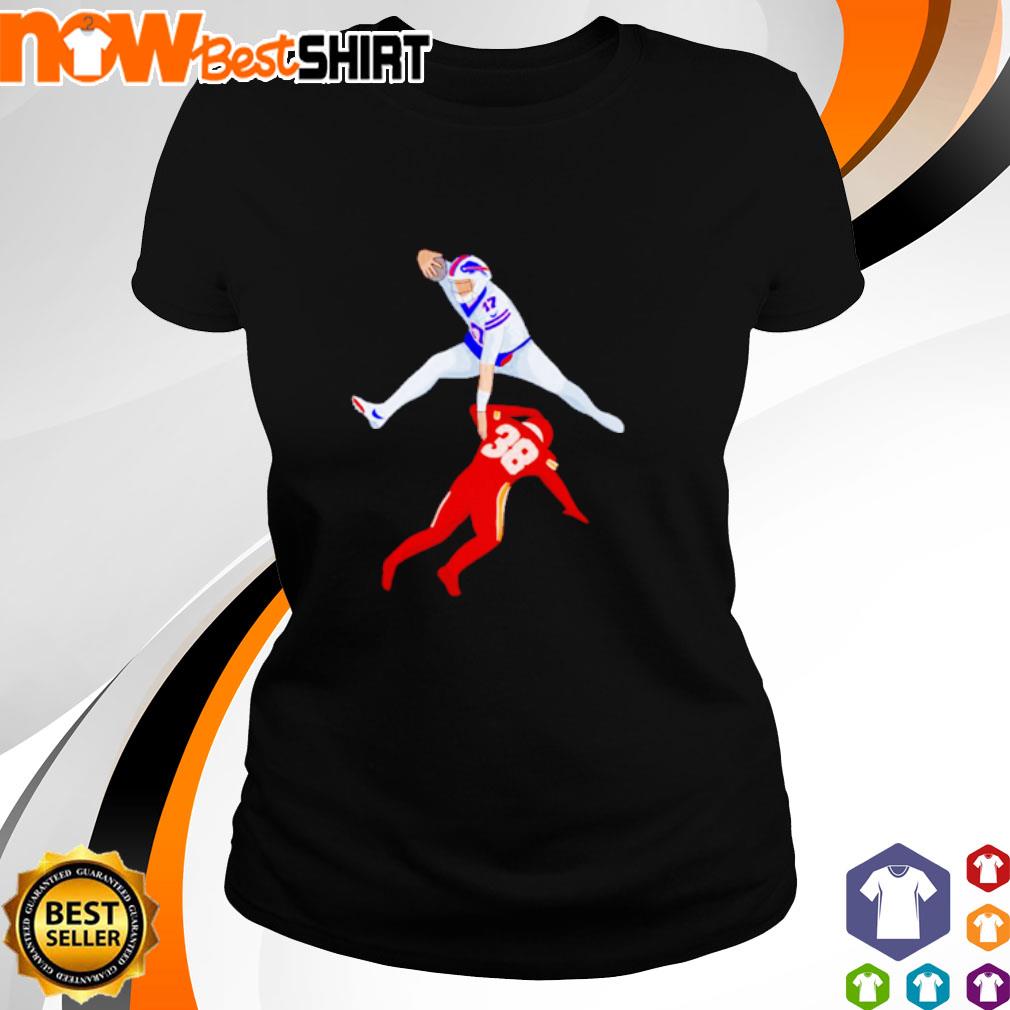 Josh Allen: Neon Hurdle T-Shirt