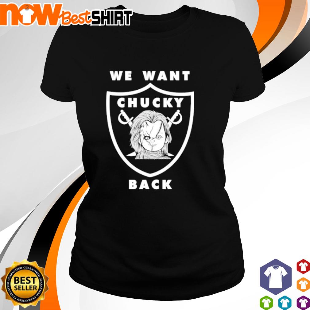 Chucky Is Back - Oakland Raiders T Shirts, Hoodies, Sweatshirts & Merch