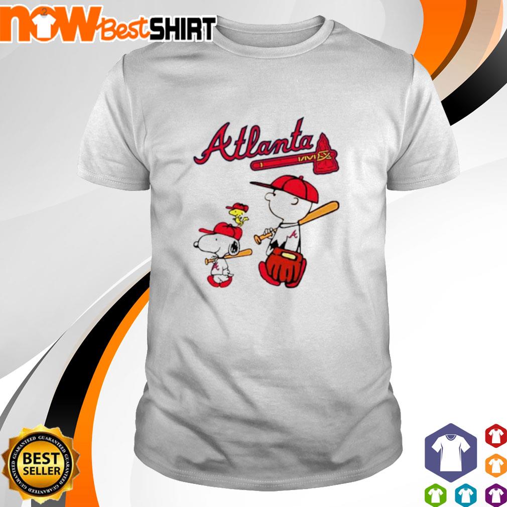 Atlanta Braves Snoopy Christmas Shirt - NVDTeeshirt