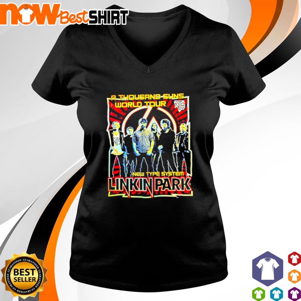 linkin park a thousand suns world tour t shirt