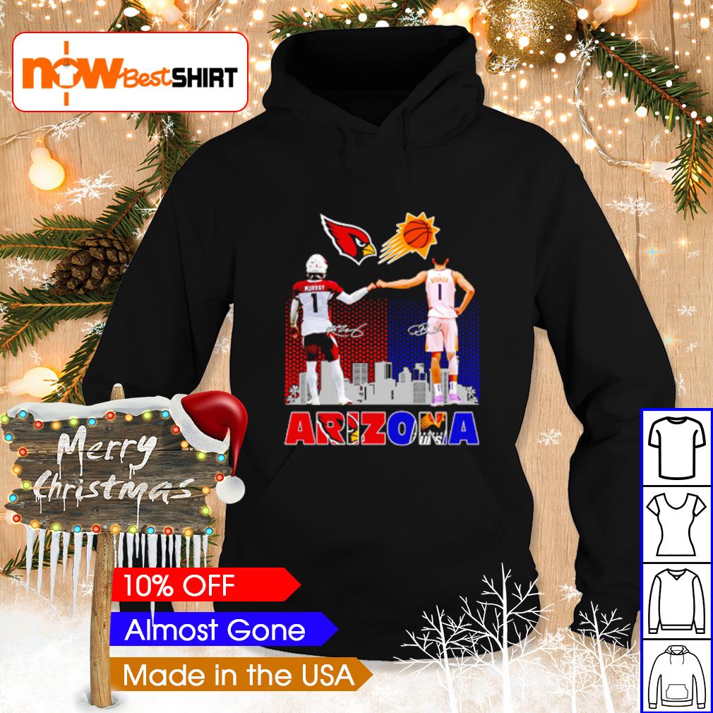 Arizona sport Arizona Cardinals Kyler Murray and Phoenix Suns Devin Booker  signatures t-shirt,Sweater, Hoodie, And Long Sleeved, Ladies, Tank Top