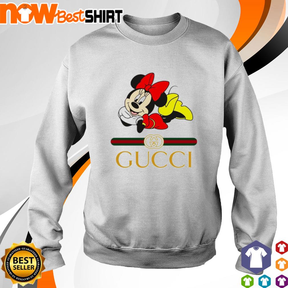 Minnie Mouse Gucci Shirt, Cheap Gucci Shirt For Women - Wiseabe Apparels