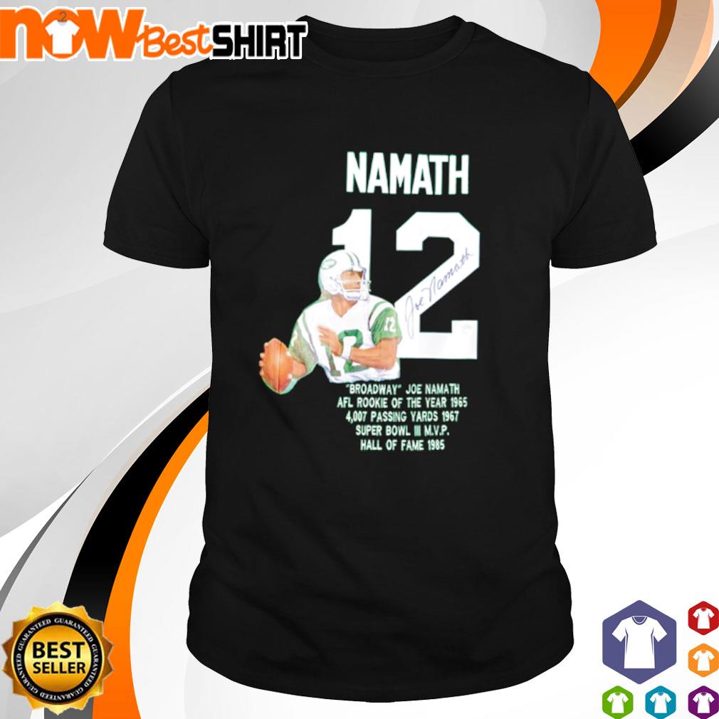 New York Jets Joe Namath 2023 Shirt - Peanutstee