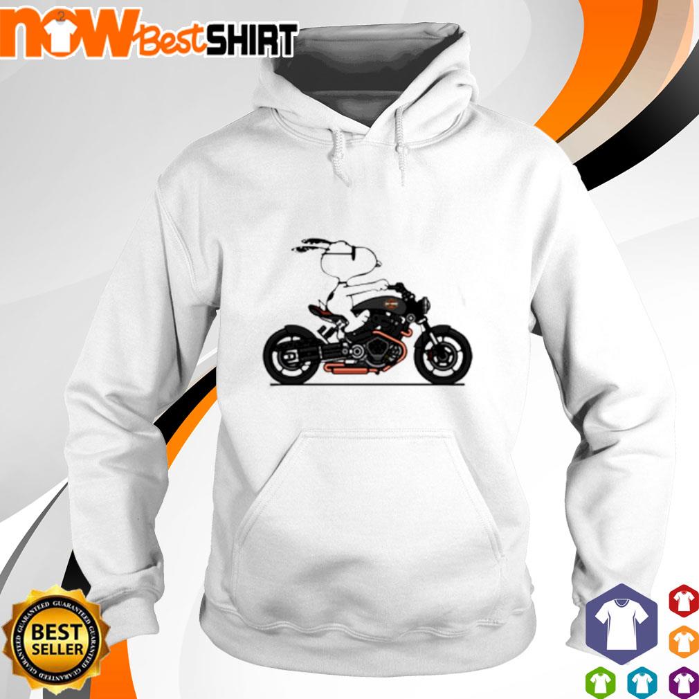 専用【ラスト1枚】Harley-Davidson×SNOOPY S/S Tee Snoopy ride Motorcycle Harley-Davidson shirt, hoodie