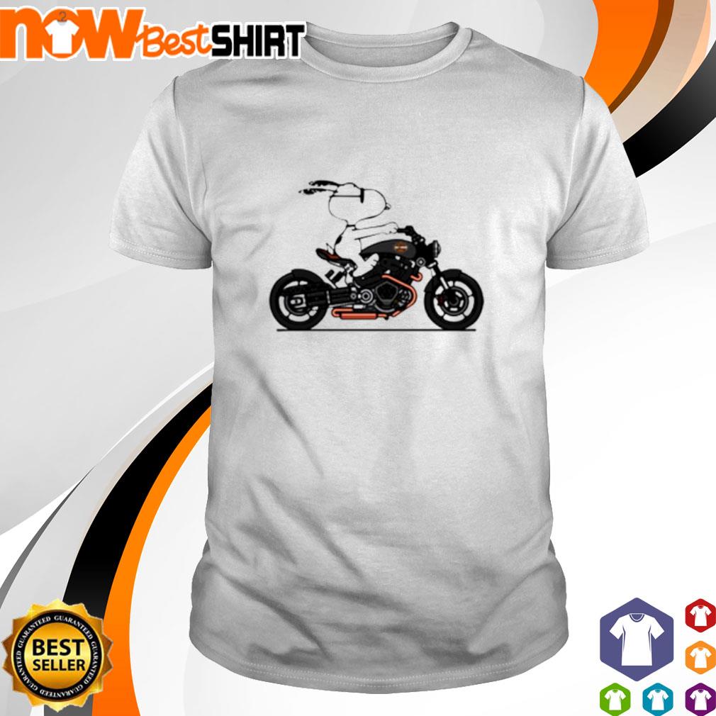 専用【ラスト1枚】Harley-Davidson×SNOOPY S/S Tee Snoopy ride Motorcycle Harley-Davidson shirt, hoodie