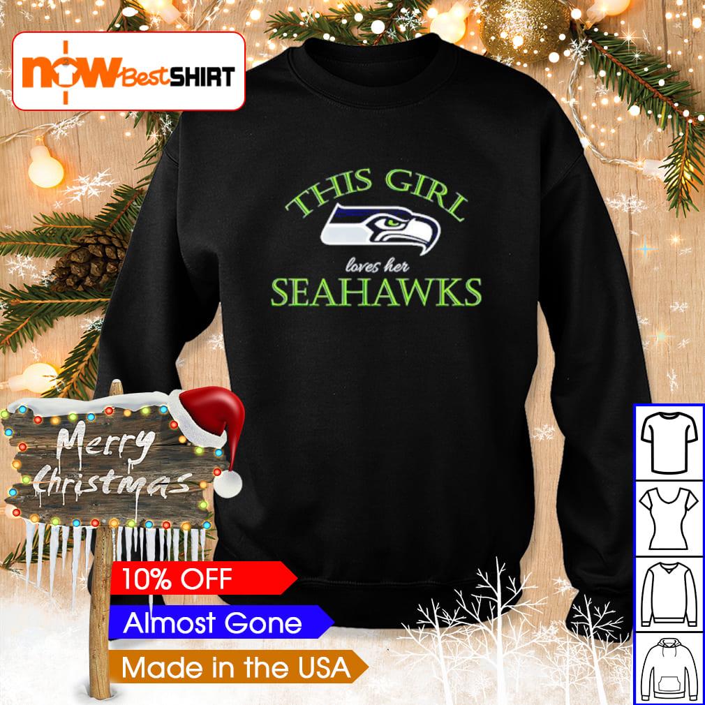 girls seattle seahawks shirt