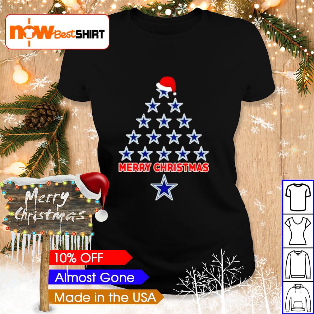 Official Dallas Cowboys Xmas Tree Merry And Bright Christmas Sweatshirt,  hoodie, sweater, long sleeve and tank top