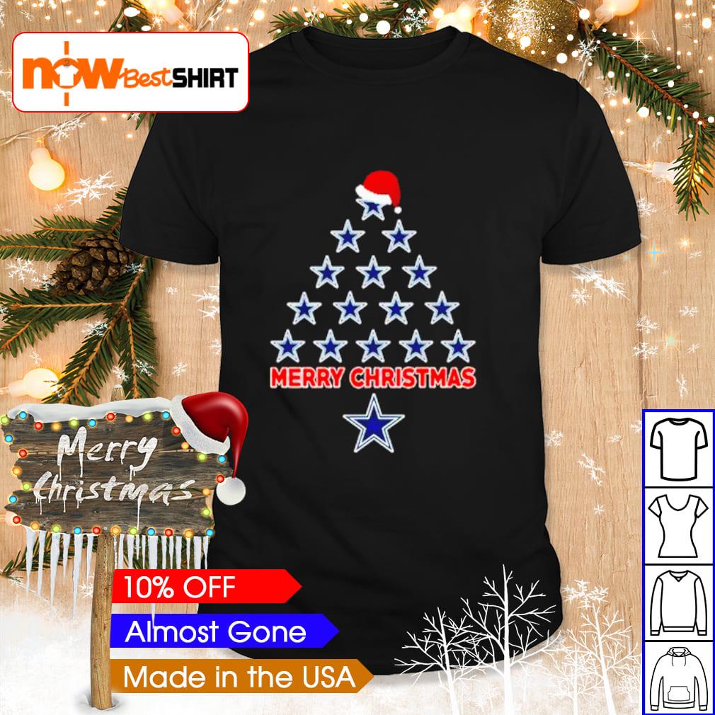 Dallas Cowboy Christmas Tree Shirt - Teeshirtcat