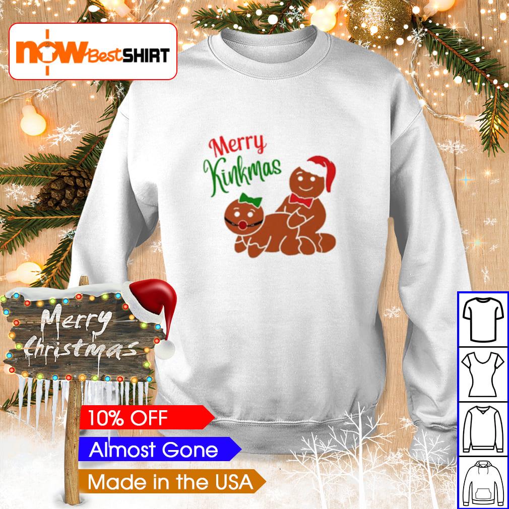 Naughty Gingerbread Merry Christmas Kinkmas shirt, hoodie