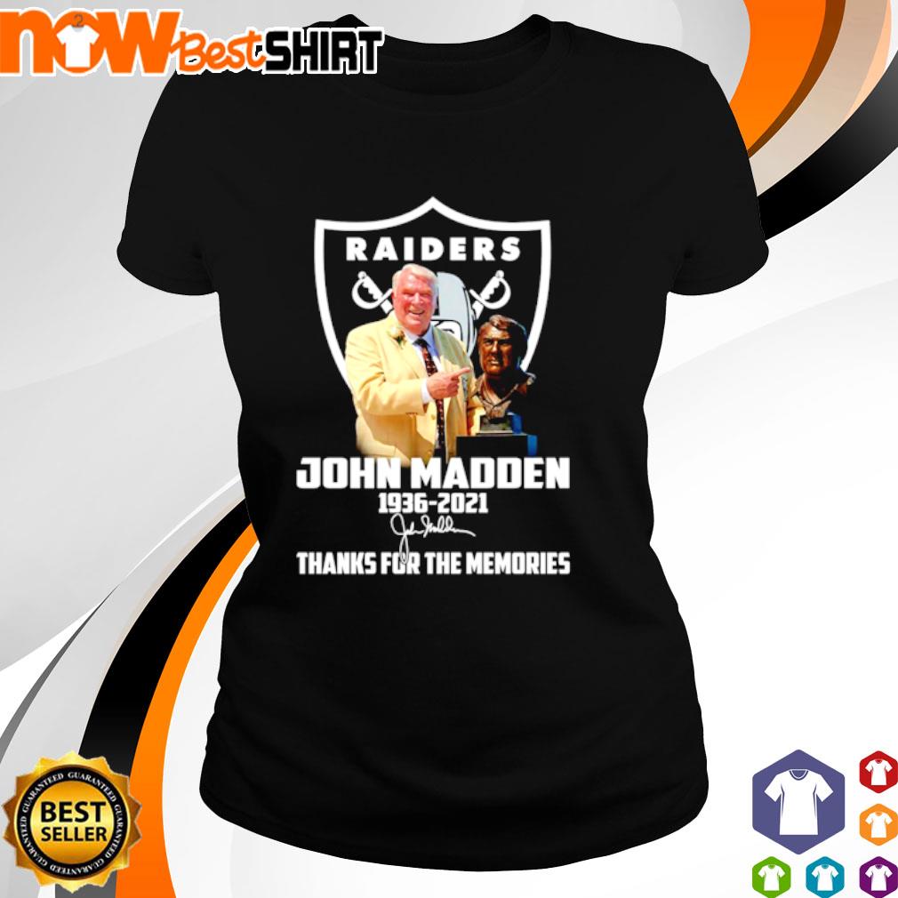 John Madden Raiders T-shirt 