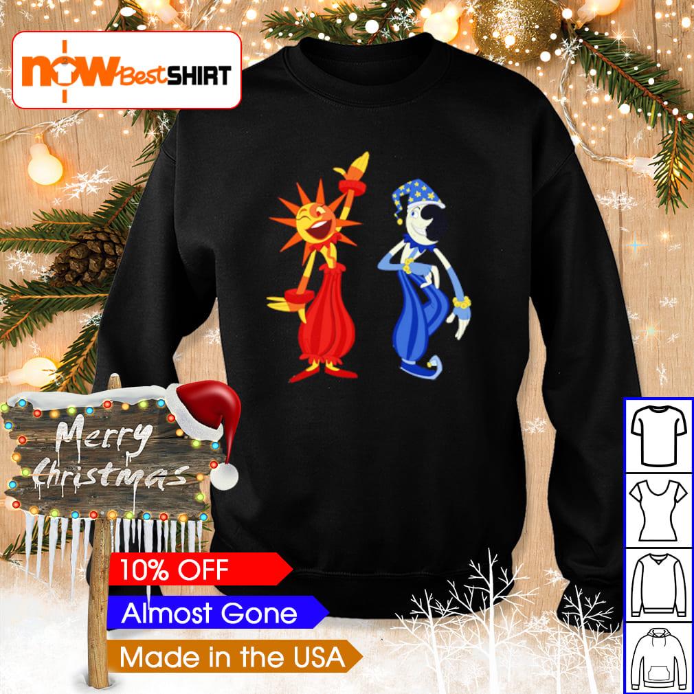 christmas fnaf security breach gregory and moondrop from TeePublic