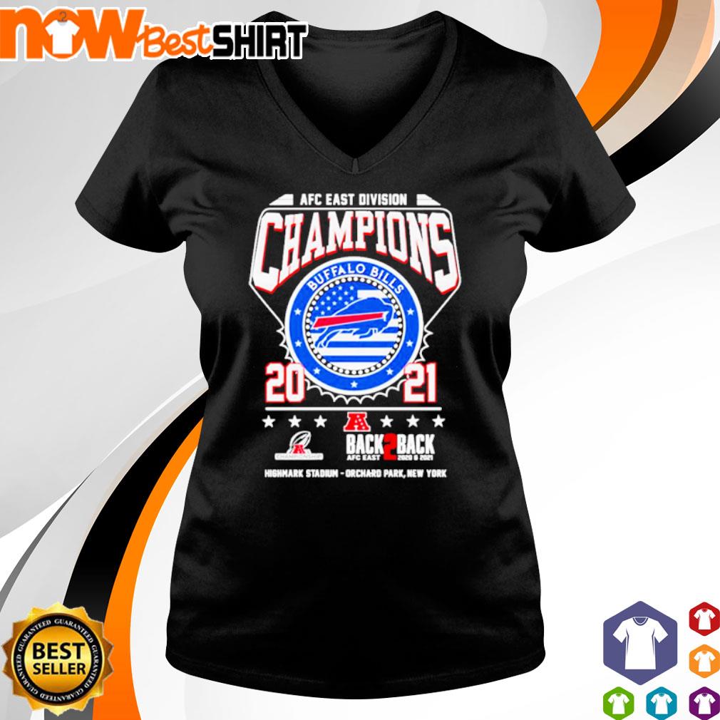 Buffalo Bills AFC East Division Champions 2021 Back 2 Back t-shirt,Sweater,  Hoodie, And Long Sleeved, Ladies, Tank Top