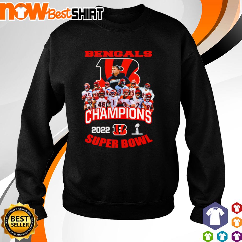 2022 Super Bowl Cincinnati Bengals Champions shirt - Yesweli