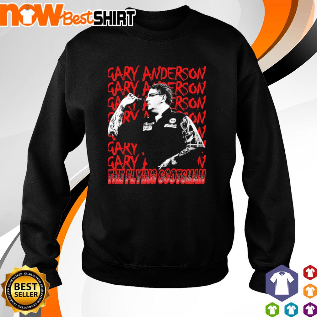Gary Anderson flying scotsman hoodie, sweatshirt and top
