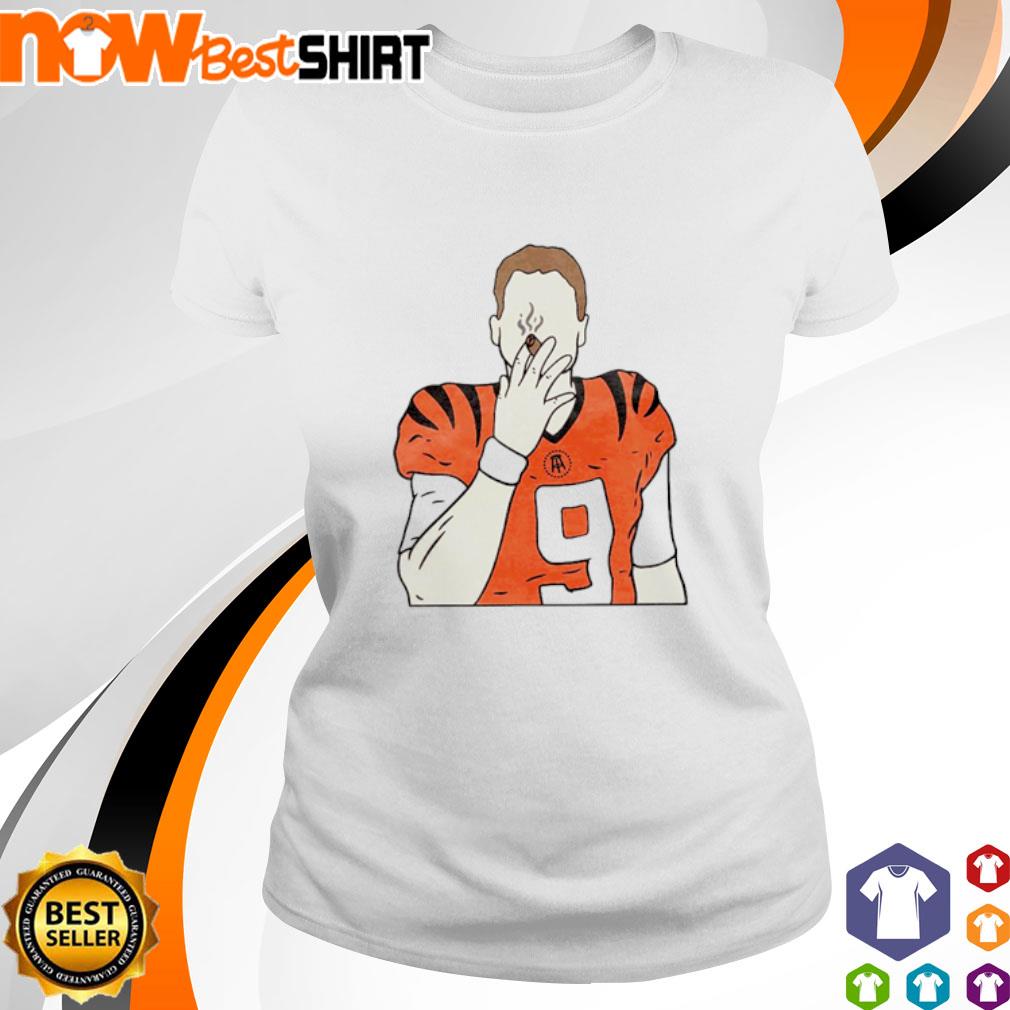 Cincinnati Bengals Joe Burrow smoking cigar champ hope shirt, hoodie,  sweater and v-neck t-shirt