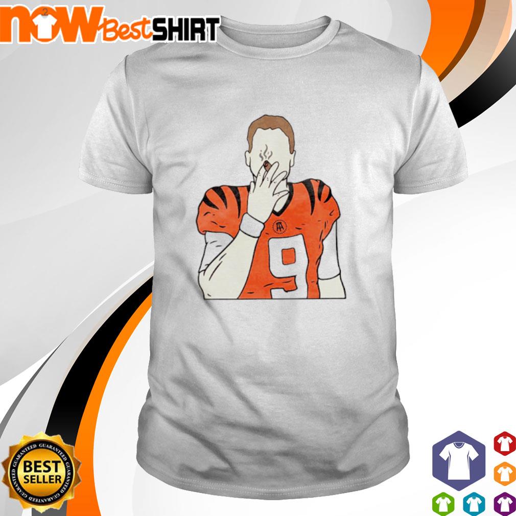 Cincinnati Bengals Tiger smoking cigar Joe cool shirt, hoodie, sweater,  long sleeve and tank top