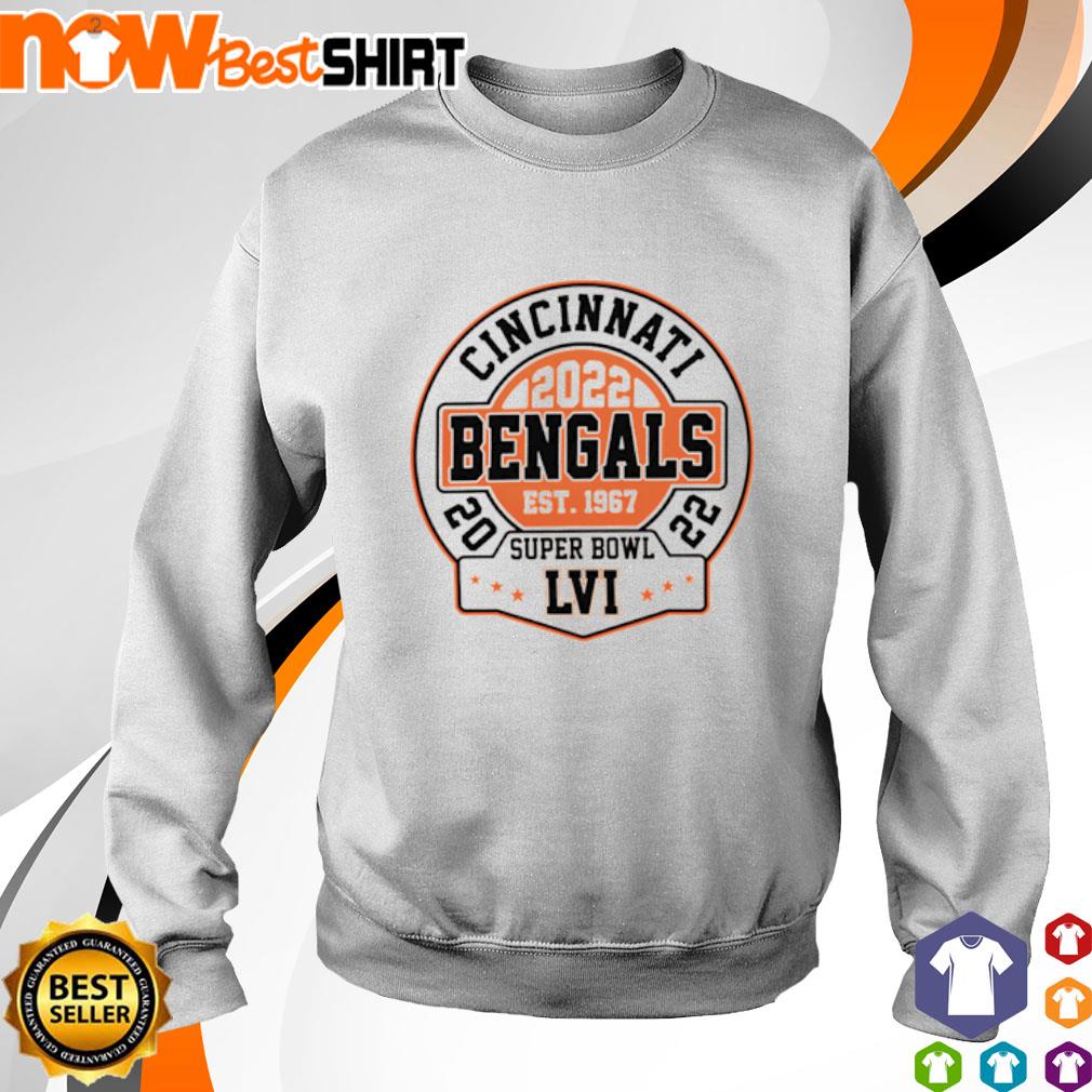 Super Bowl 2022 Cincinnati Bengals est 1967 T-shirt, hoodie