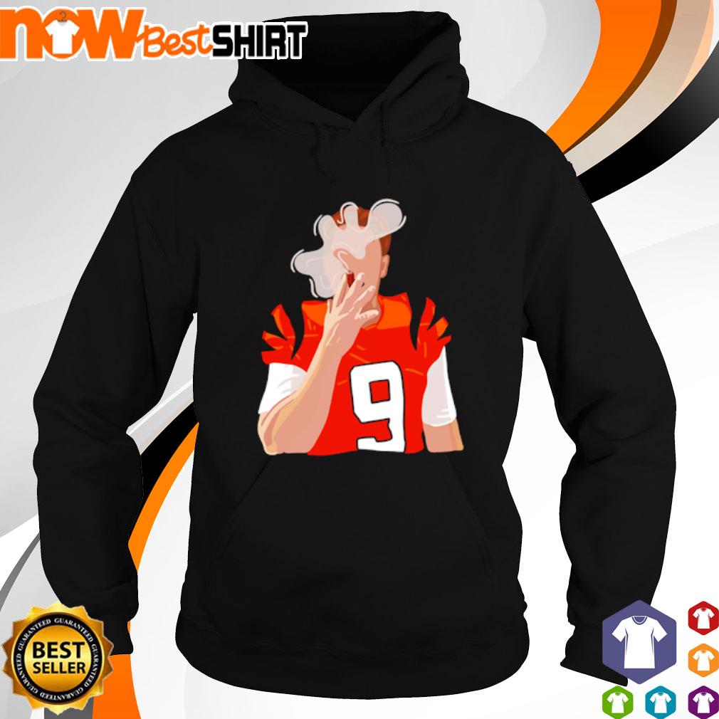 GRAB IT FAST The Joe Burrow Cigar Smoking Sweatshirt 