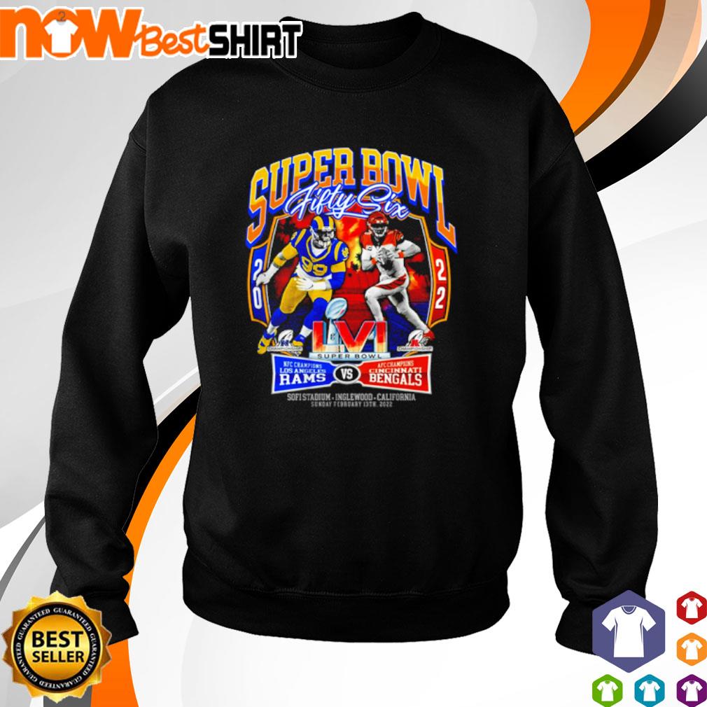 Super Bowl 2022 Bengals Vs Rams Sweatshirt – Teepital – Everyday