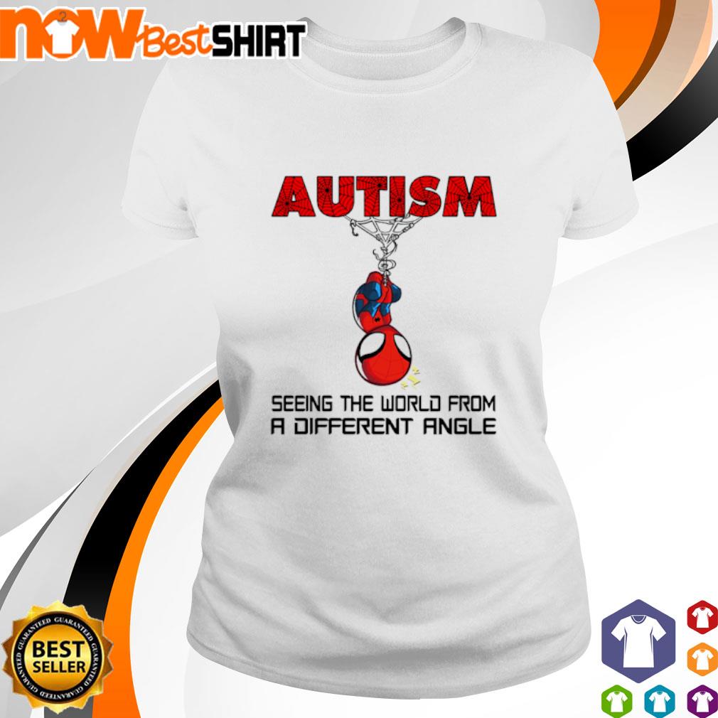 Spiderman autism shirt online