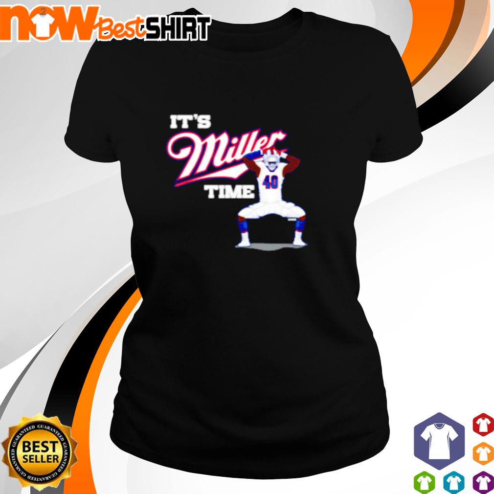 Von Miller It's Miller time shirt, hoodie, sweatshirt and tank top