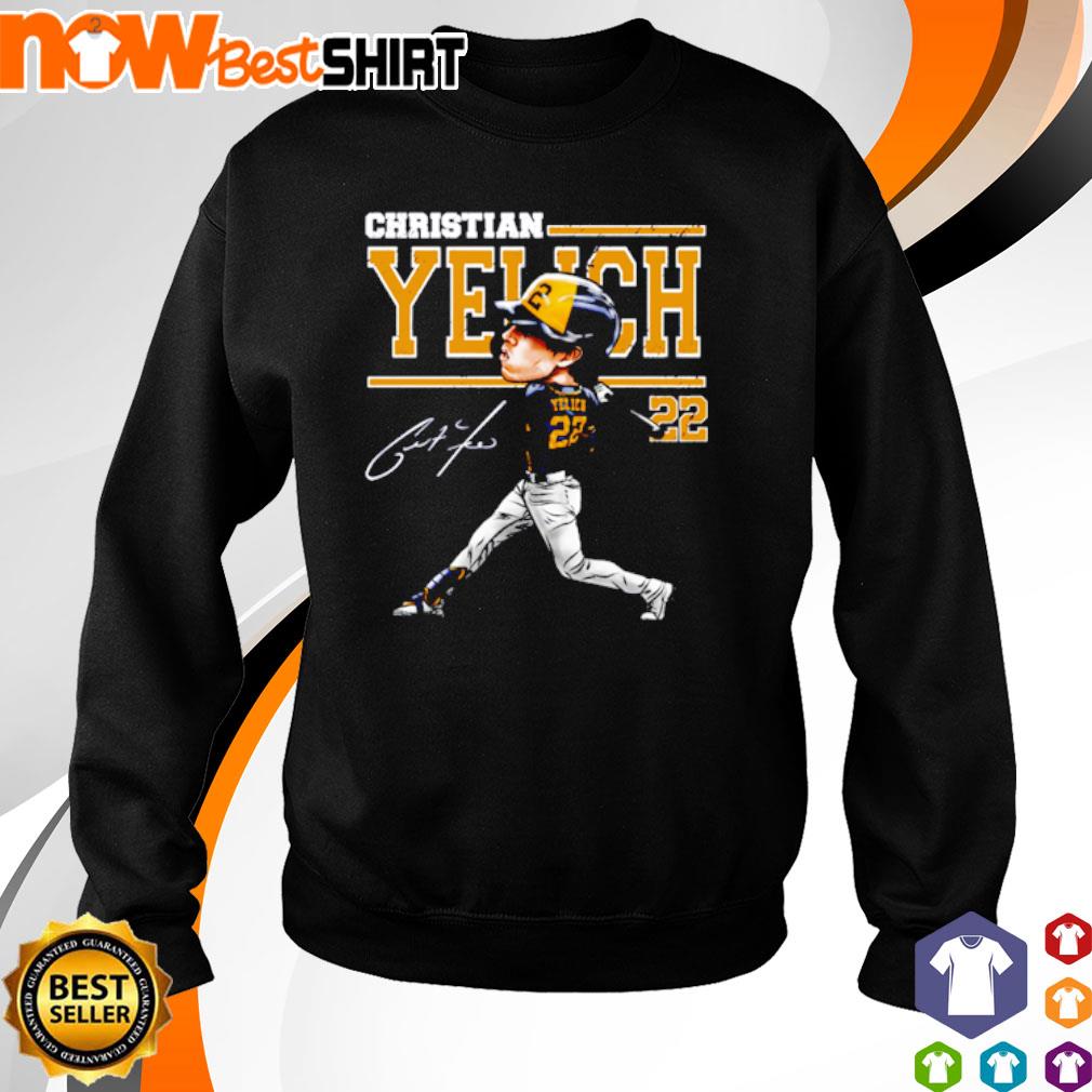 Christian Yelich Cartoon T-Shirts