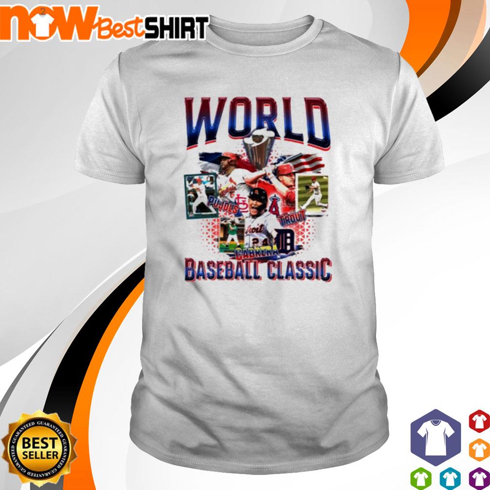 World Baseball Classic Albert Pujols Mike Trout Miguel Cabrera All Star  2022 Unisex T-Shirt – Teepital – Everyday New Aesthetic Designs