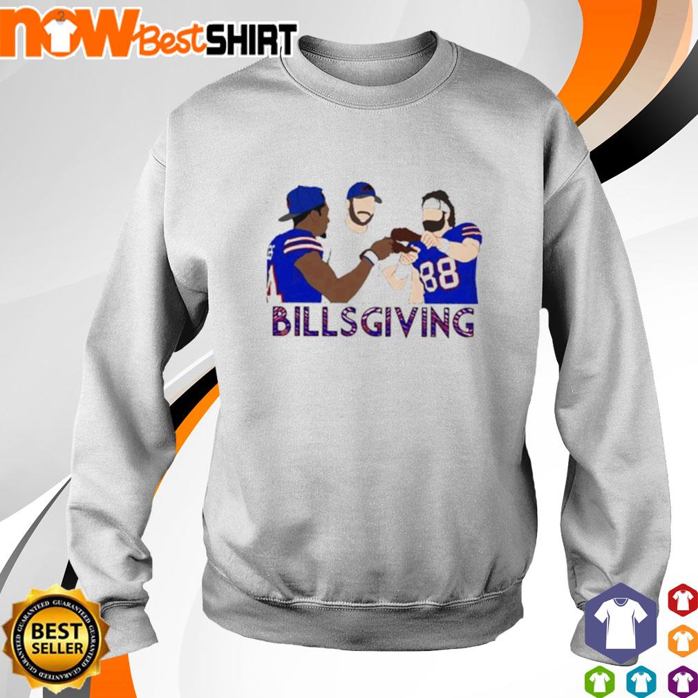 Billsgiving Buffalo Bills Shirt - Thanksgiving Cool Style Unisex Hoodie  Crewneck