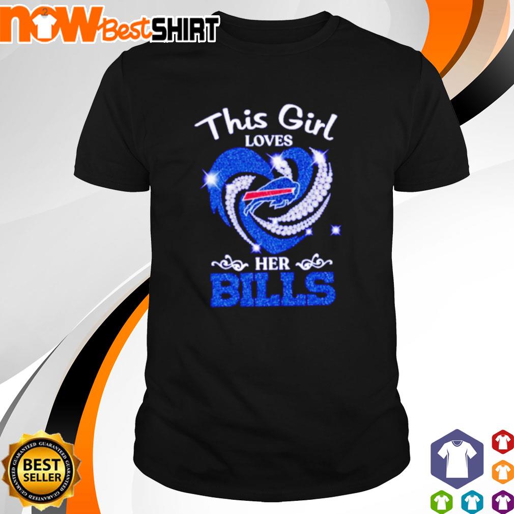 Buffalo Bills This girl loves her Bills bling bling shirt, hoodie