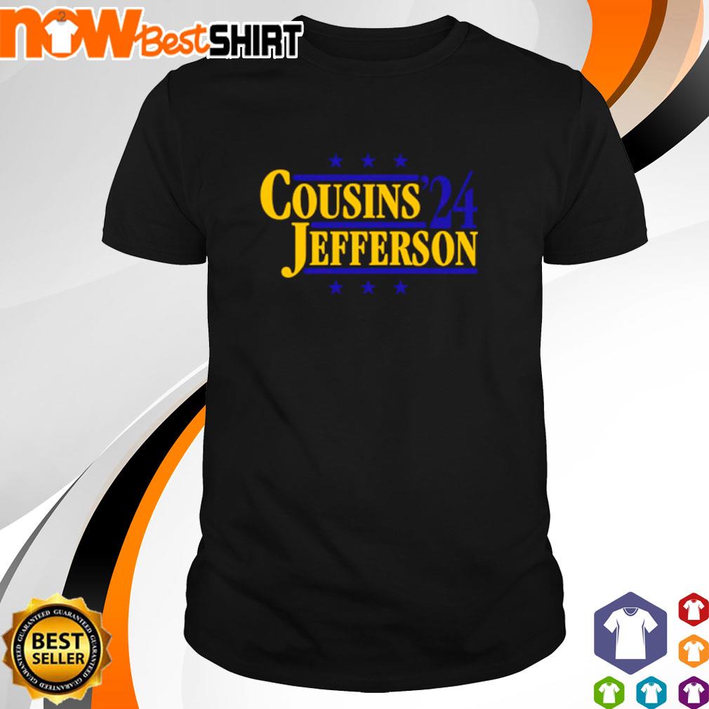 Cousins and Jefferson '24 shirt